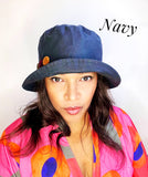 Zoe (multi button) Bucket Hat