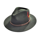 Unisex 100% Wool Fedora Hat