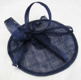 Disc with ribbons and swirl fascinator