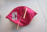 Small Teardrop fascinator with ivory roses