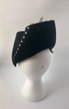 Navy Sparkly Felt Fascinator