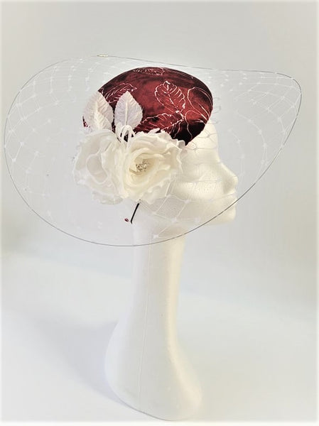 How to make a large net illusion brim with step by step videos that you can keep for life