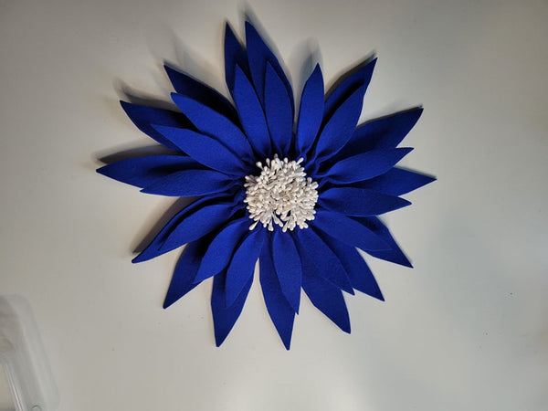 How to make a felt Sunflower with step by step videos that you can keep for life