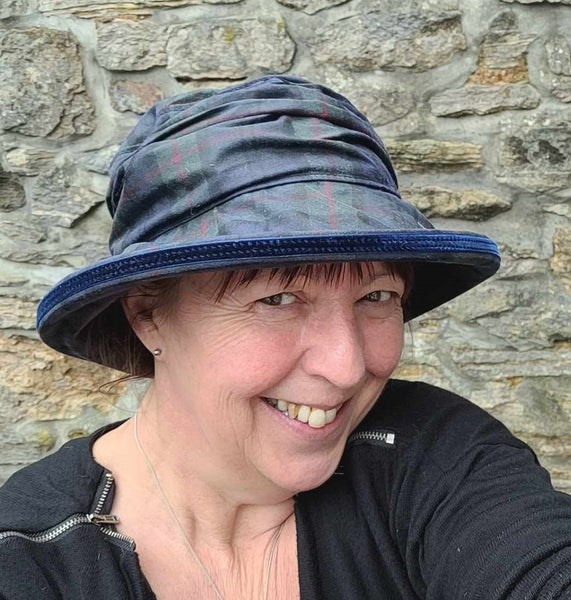 Bonnie Waxed Tartan Hats