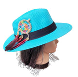 Beautiful Dreamcatcher Panama hats with beautiful dream catchers