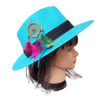 Beautiful Dreamcatcher Panama hats with beautiful dream catchers