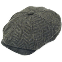 Classic Herringbone Newsboy/Bakerboy Cap