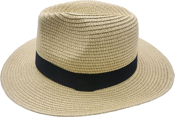 Mens Summer foldable Fedora Panama Hat