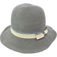 Womens Summer Adjustable Short Brim Floppy Hat