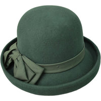 Women's Wool Felt Vintage Cloche Hat