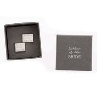 AMORE BY JULIANA® FATHER OF THE BRIDE CUFFLINKS