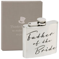 AMORE BY JULIANA® FATHER OF THE BRIDE HIP FLASK