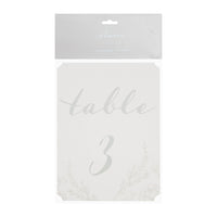 AMORE BY JULIANA® PACK OF 12 WEDDING TABLE NUMBER CARDS