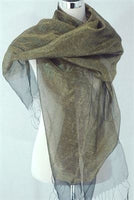 Exotic Layered Silk Transparent Scarf