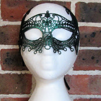 Green Butterfly lace Masquerade Mask