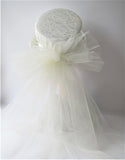 Bridal Top Hat with Veiling