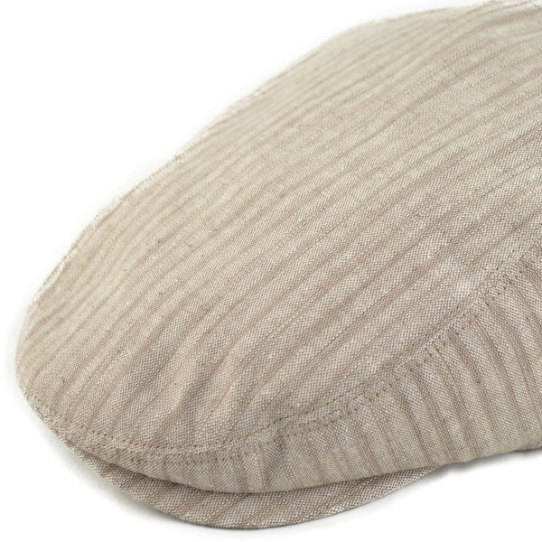 Linen and Cotton Flat Cap