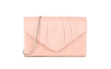 Suede Clutch Bag