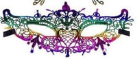 Rainbow Princess Lace Masquerade Mask
