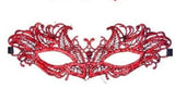 Red Butterfly Lace Masquerade Mask