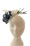 Beautiful Lilly fascinator with bows