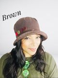 Zoe (multi button) Bucket Hat