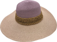 Women's wide brim floppy summer hat